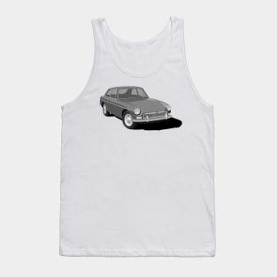 MGB GT Design -Silver Tank Top